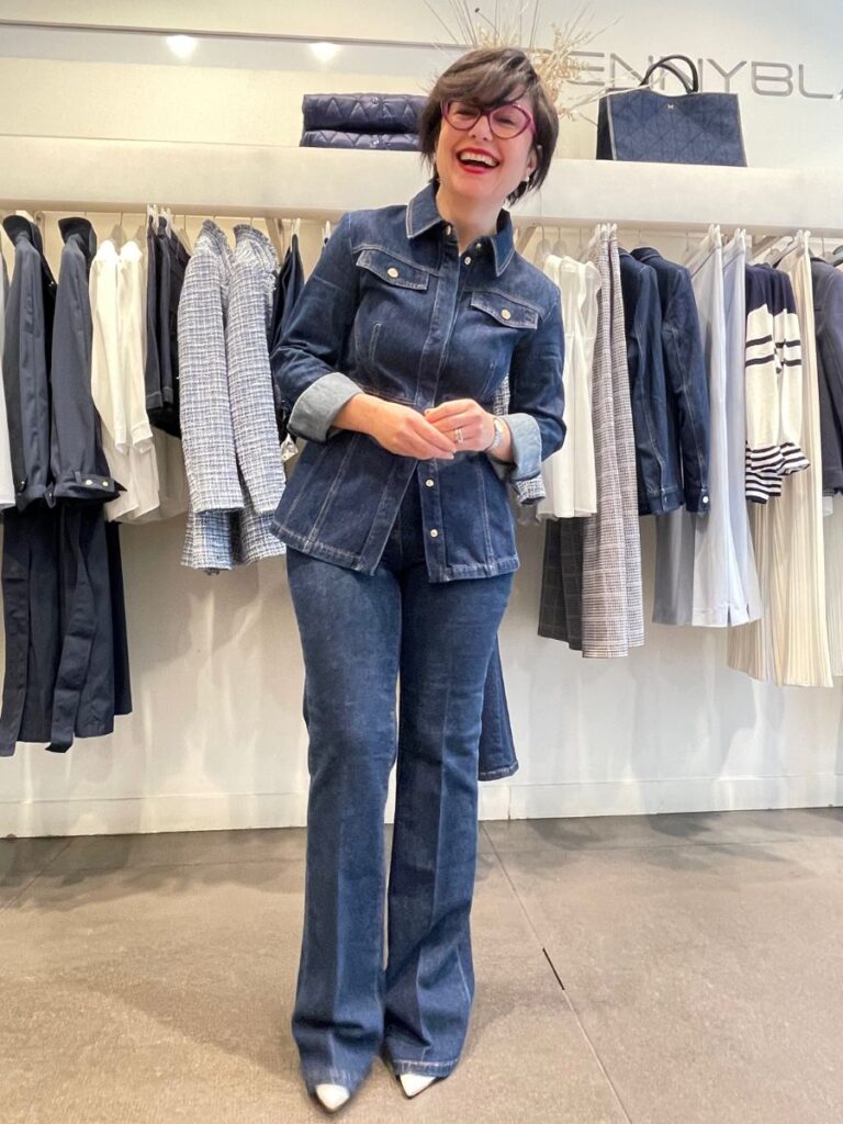 Grazia Firenze completo in jeans Pennyblack